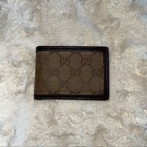 Gucci Brown GG Signature Men's Wallet